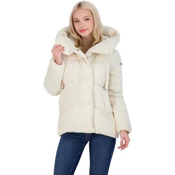 BCBGMAXAZRIA Women’s Quilted Winter Puffer Coat with Oversized Hood NWT - Picture 5 of 6